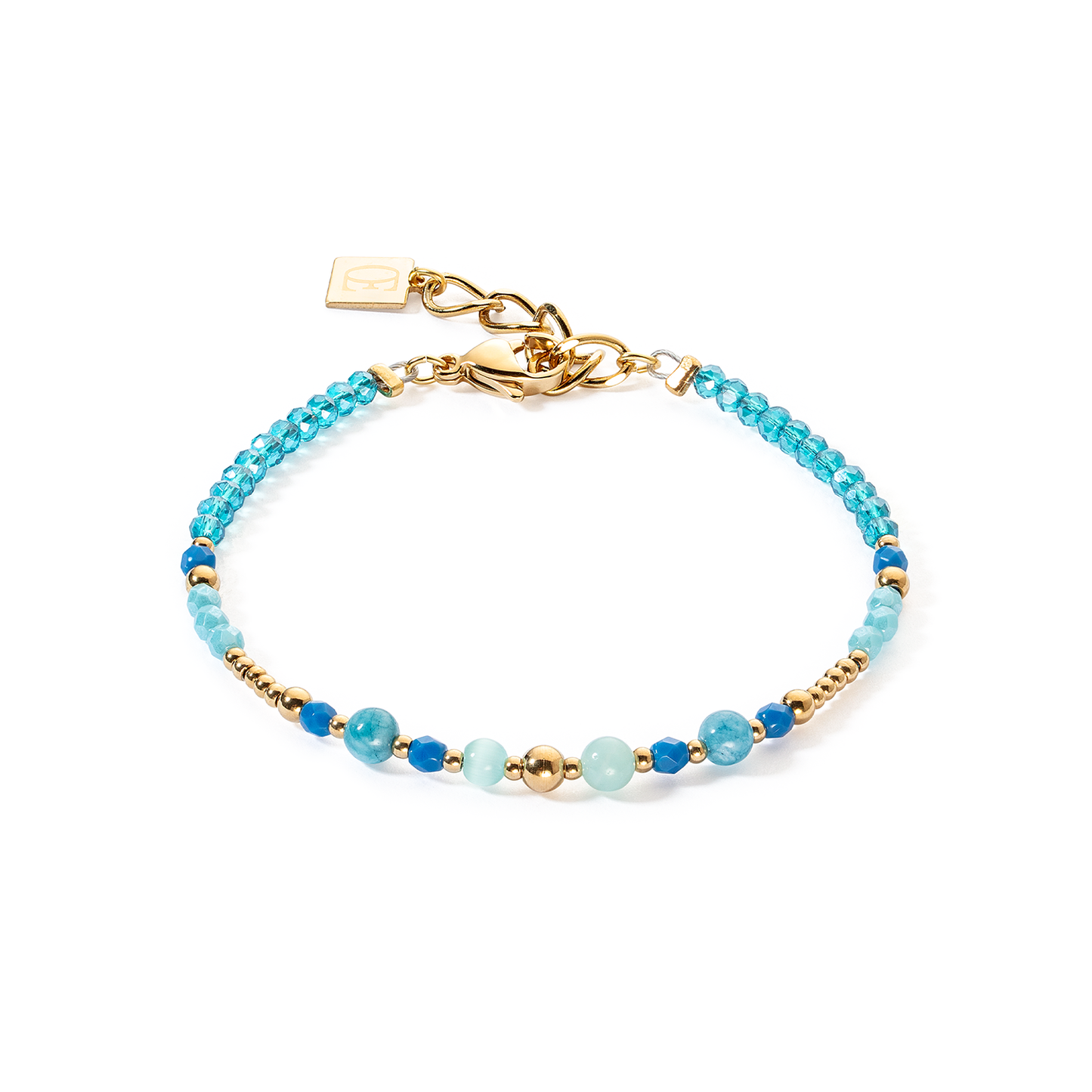 Coeur De Lion Turquoise Mixed Blue Bracelet