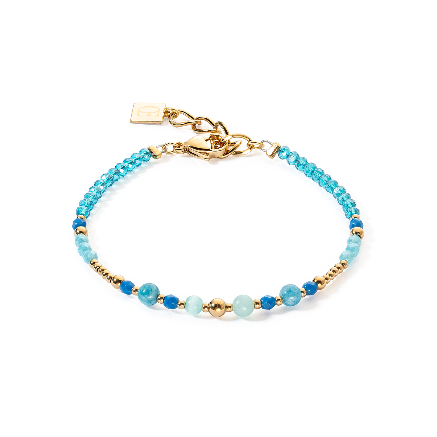 Coeur De Lion Turquoise Mixed Blue Bracelet 4350/30-0600