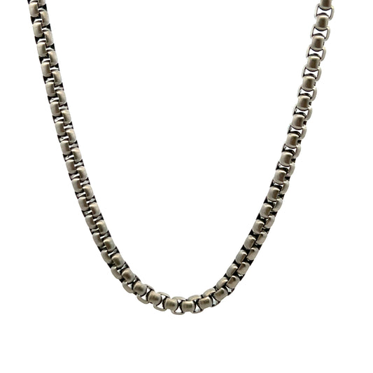 Unique & Co Stainless Steel 4.5mm Heavy Belcher Chain 50cm