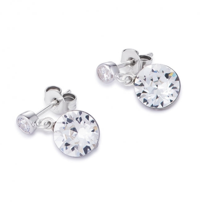Coeur De Lion Clear Drop Earrings