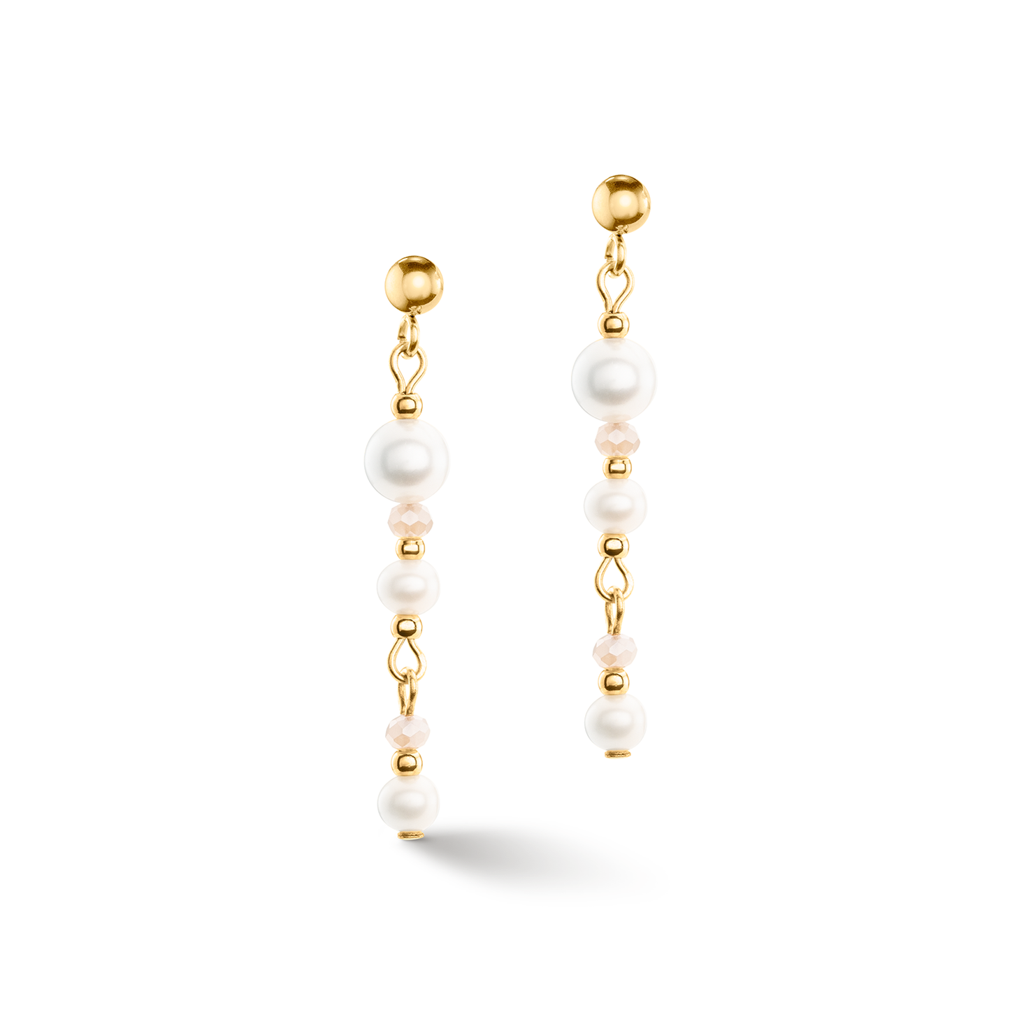 Coeur De Lion Freshwater Cultured Pearl Drop Earrings