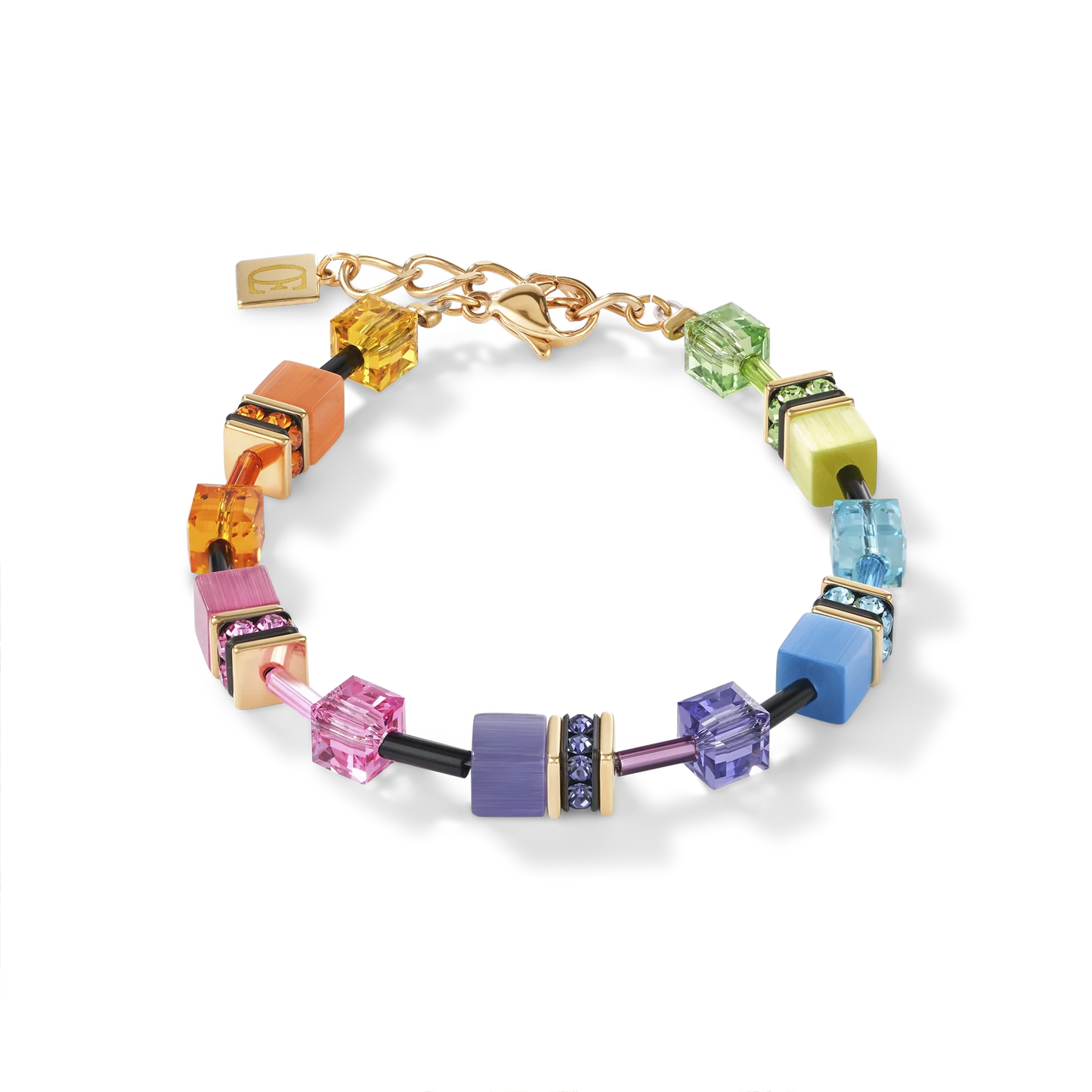 Coeur De Lion Multicoloured Rainbow Bracelet