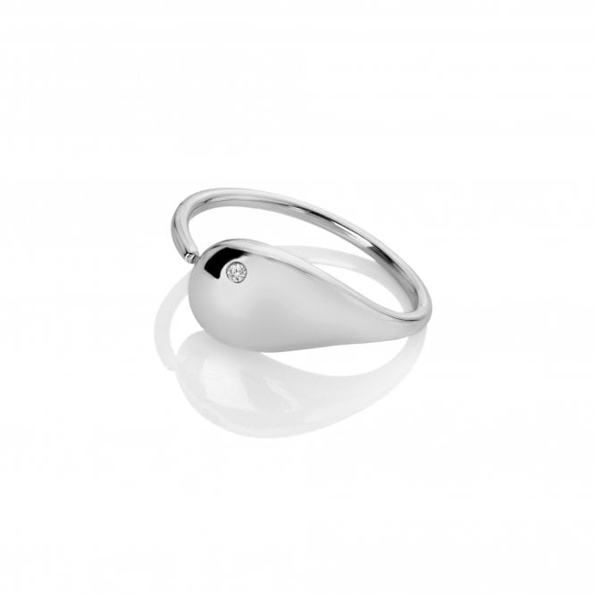 Hot Diamonds Silver Tide Ring Size N