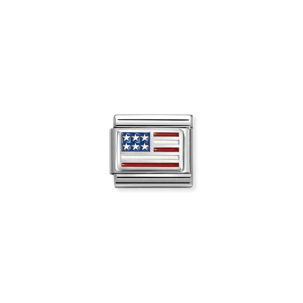 Nomination Usa Flag Charm America 330207/39