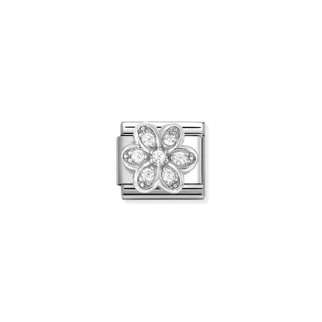 Nomination Composable Classic Cubic Zirconia Daisy 330322/06