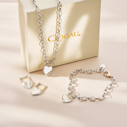 Clogau CariadĀ® Sterling Silver Padlock Hoop Earrings