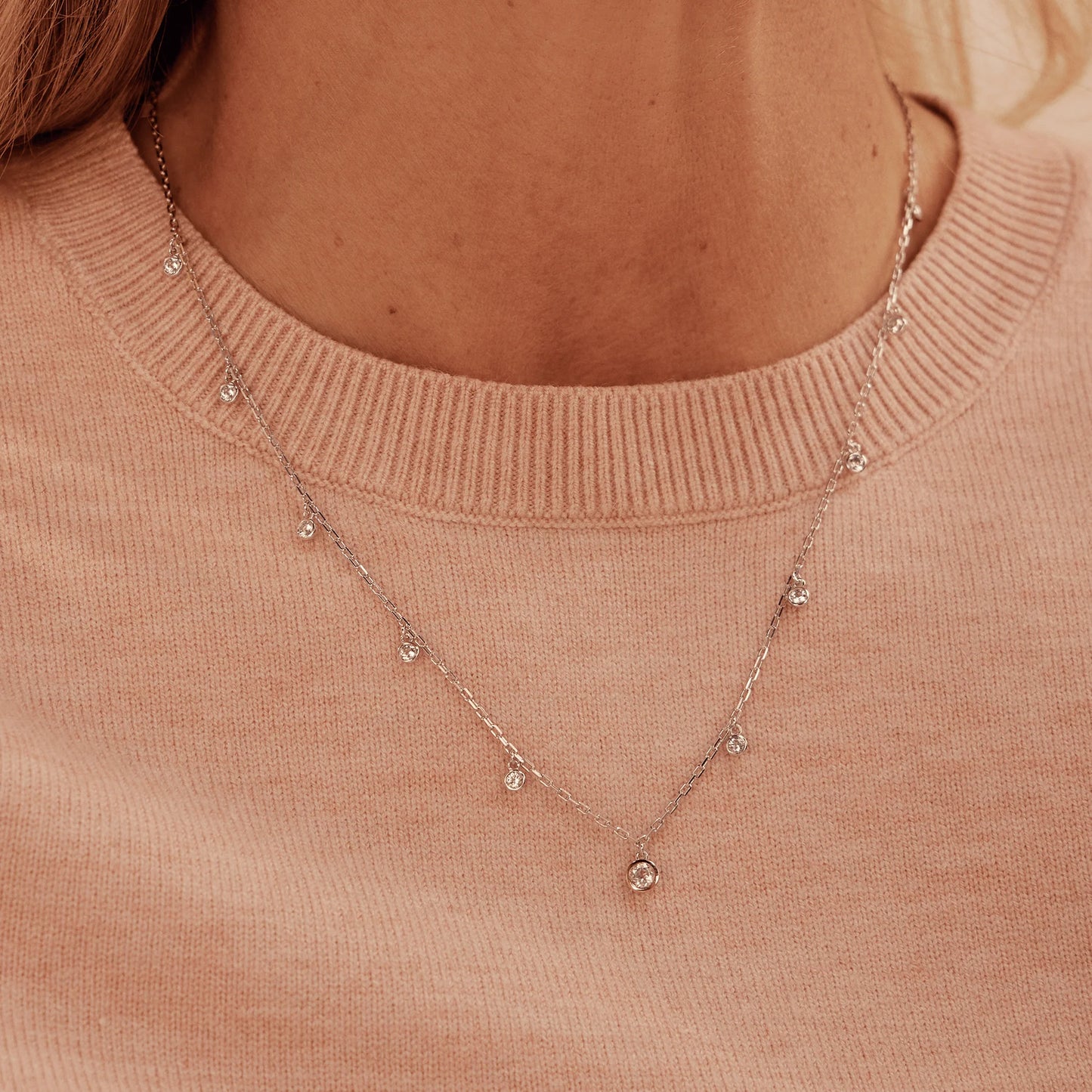 Clogau Celebration Sterling Silver Necklace with Topaz