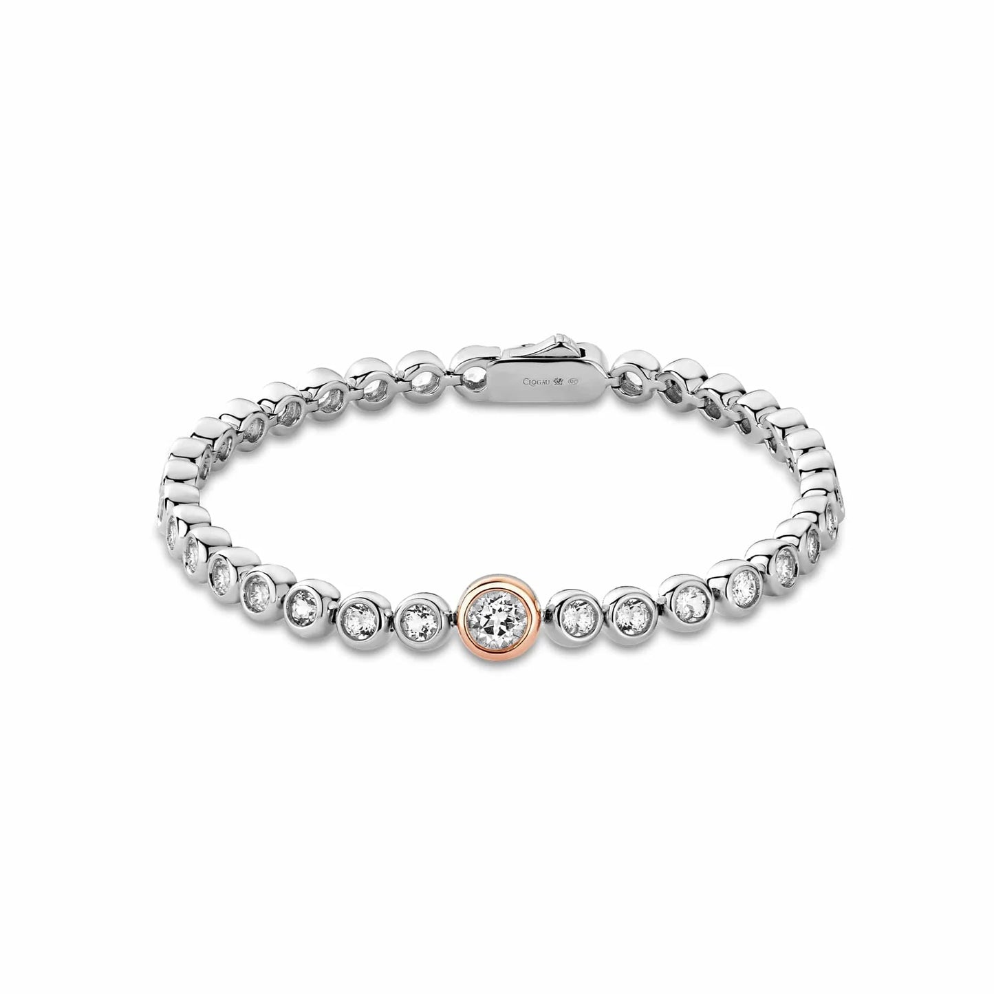 Clogau Sterling Silver Celebrations Cubic Zirconia Tennis Bracelet 3SCLC0798