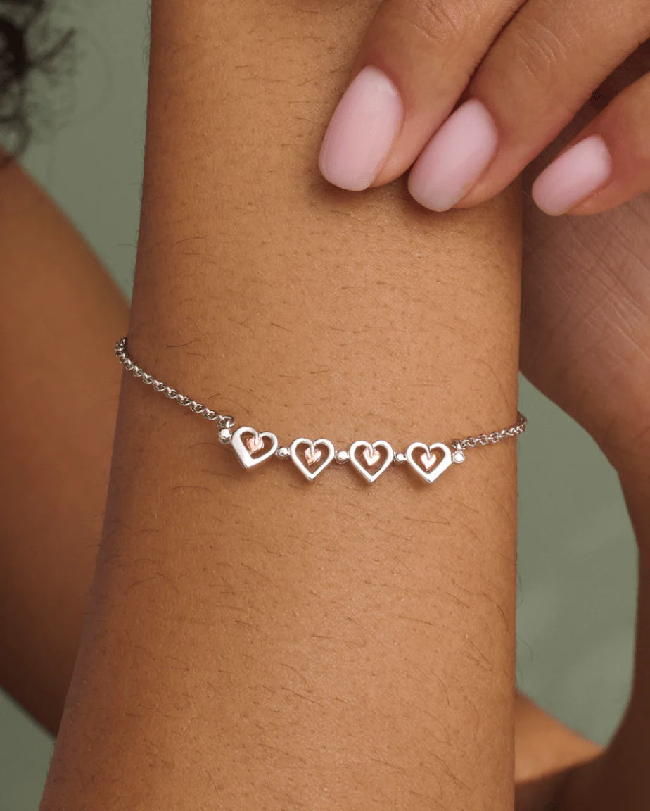 Clogau Sterling Silver Tree Of Life Adjustable Bracelet 3SHEA768