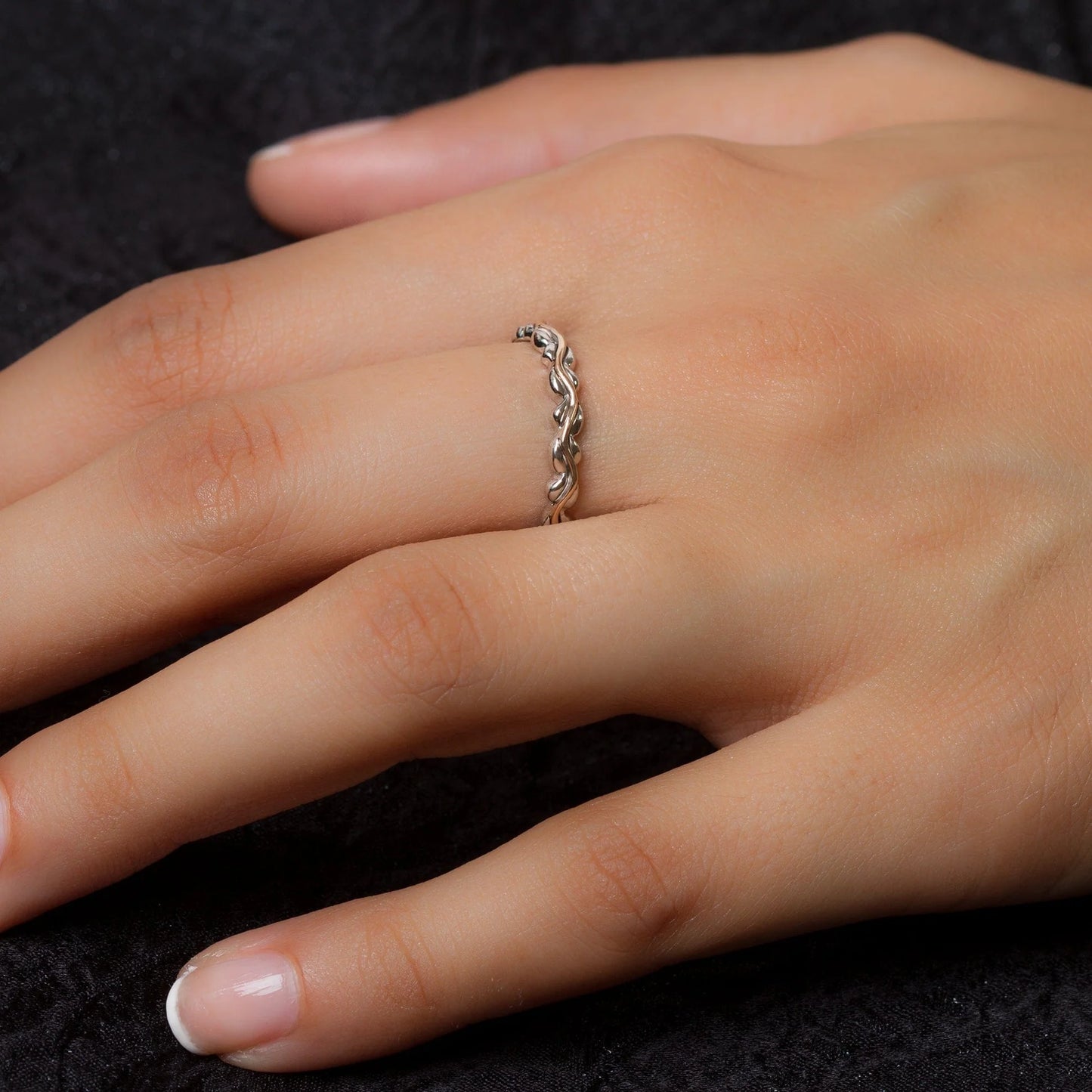 Clogau Life Affinity Stacking Ring Size N