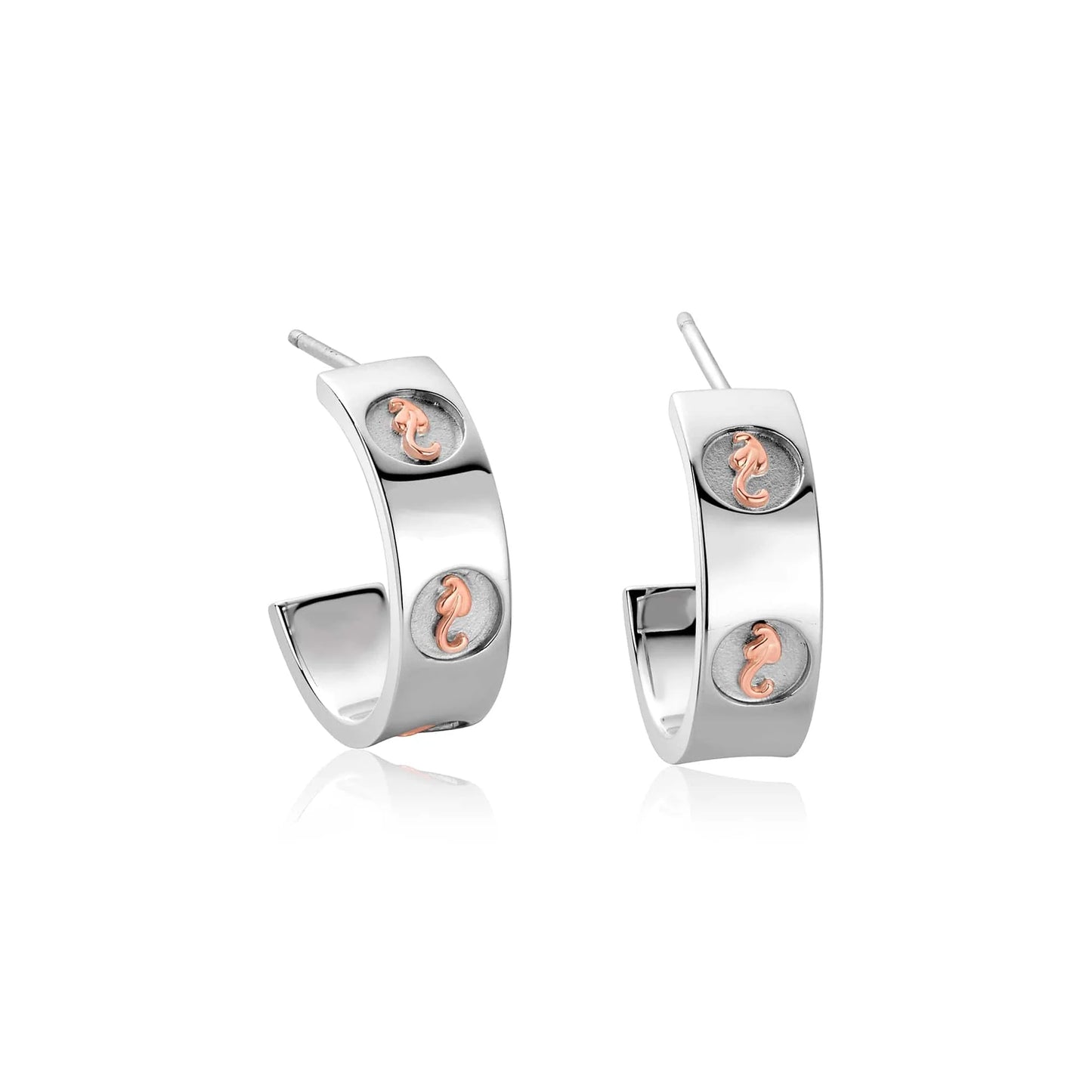Clogau Tree Of Life Insignia Hoop Earrings