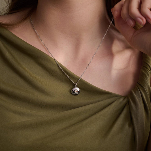 Clogau Sterling Silver Insignia Round Locket 3STOL0662