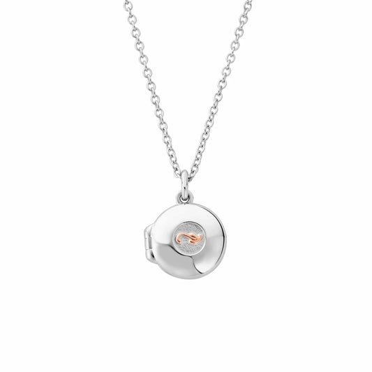 Clogau Sterling Silver Insignia Round Locket 3STOL0662