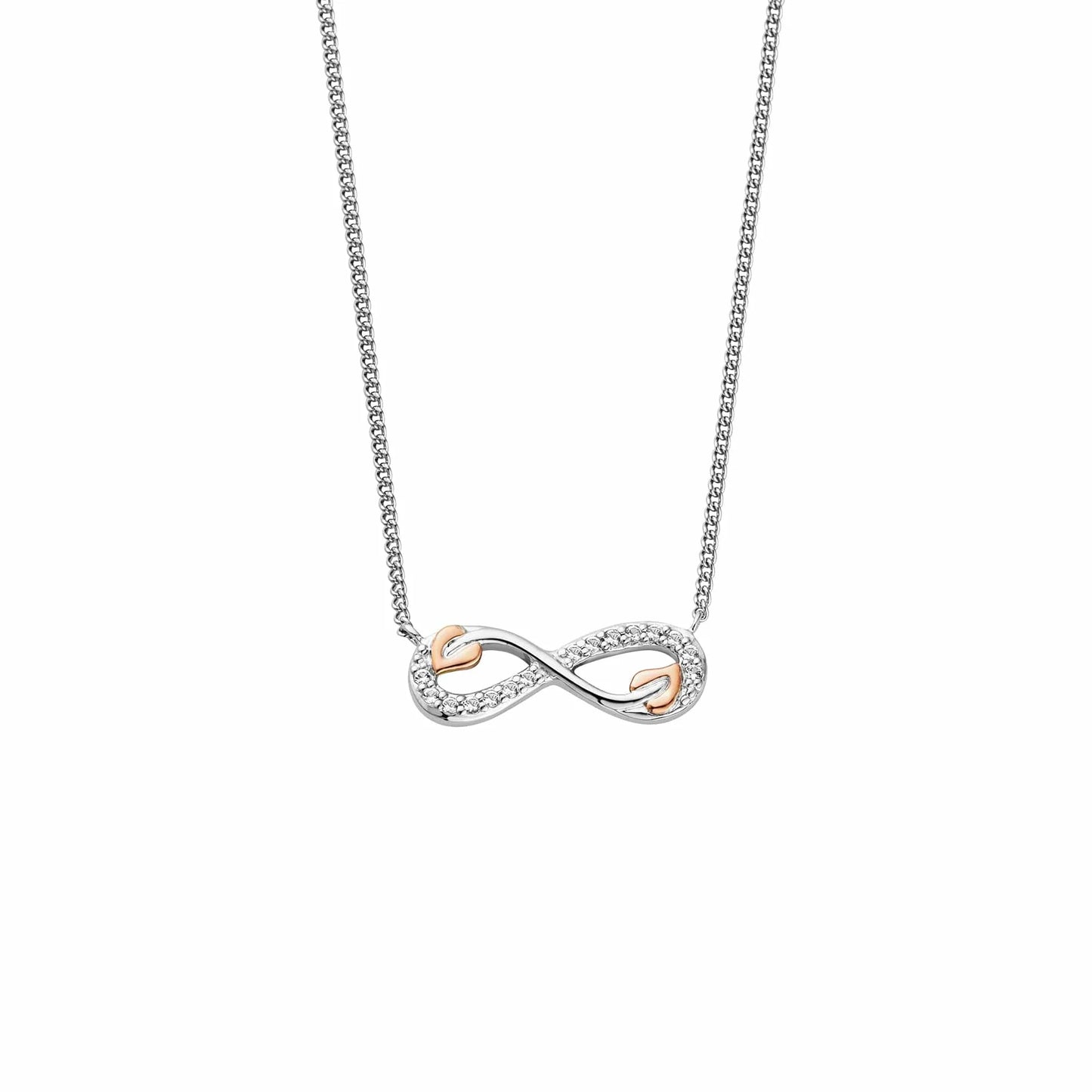 Clogau Tree Of Life Infinity White Topaz Necklace 3STOL0735