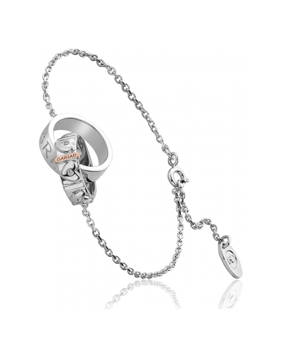 Clogau Cariad Links Bracelet 3SCARDBBR