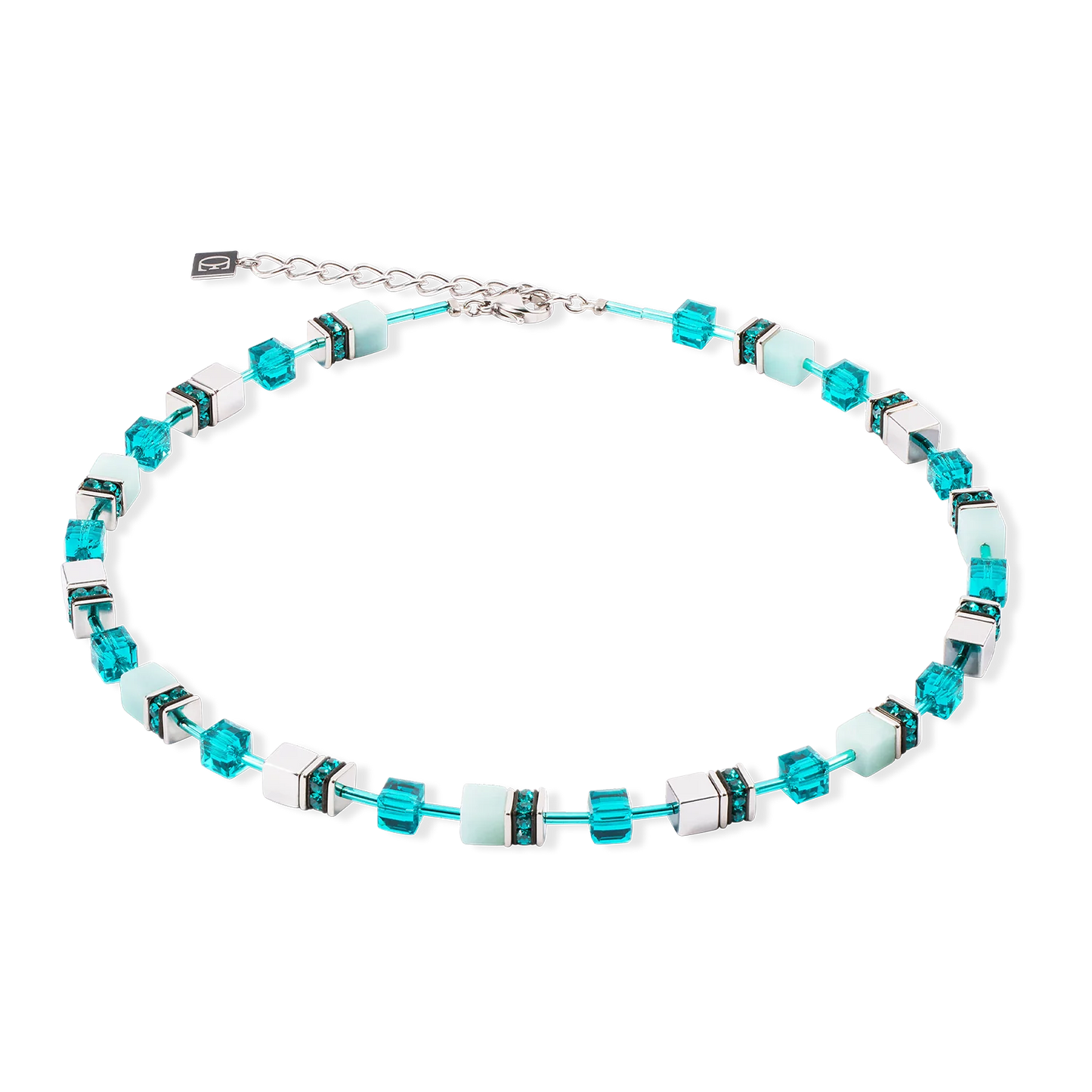 Coeur De Lion Iconic Aqua Green Necklace