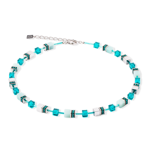 Coeur De Lion Iconic Aqua Green Necklace