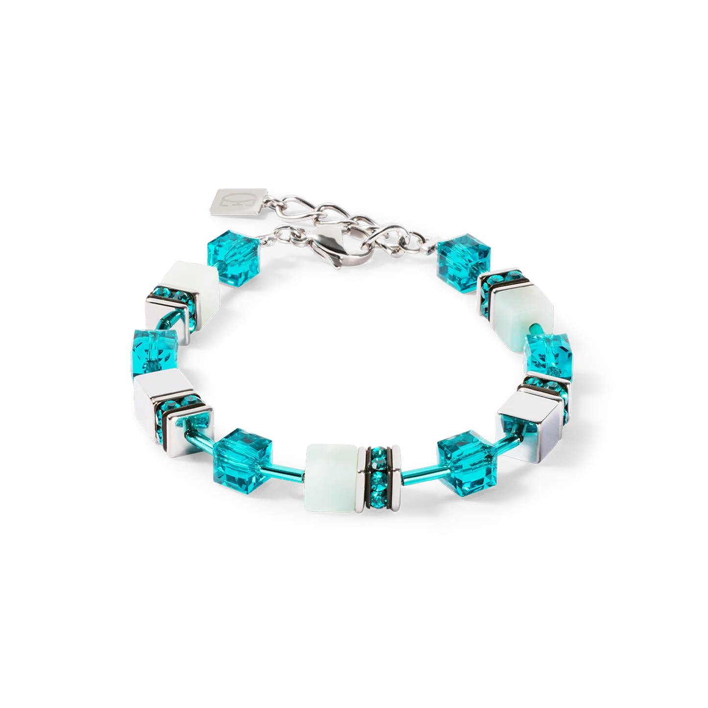 Coeur De Lion Iconic Green Aqua Blue Bracelet