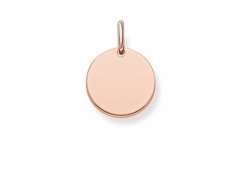 Thomas Sabo Love Bridge Rose Gold Plated Pendant LBPE0011-415-12
