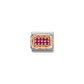 Nomination Composable Classic Rose Gold Red Pave Cubic Zirconia 430318/02