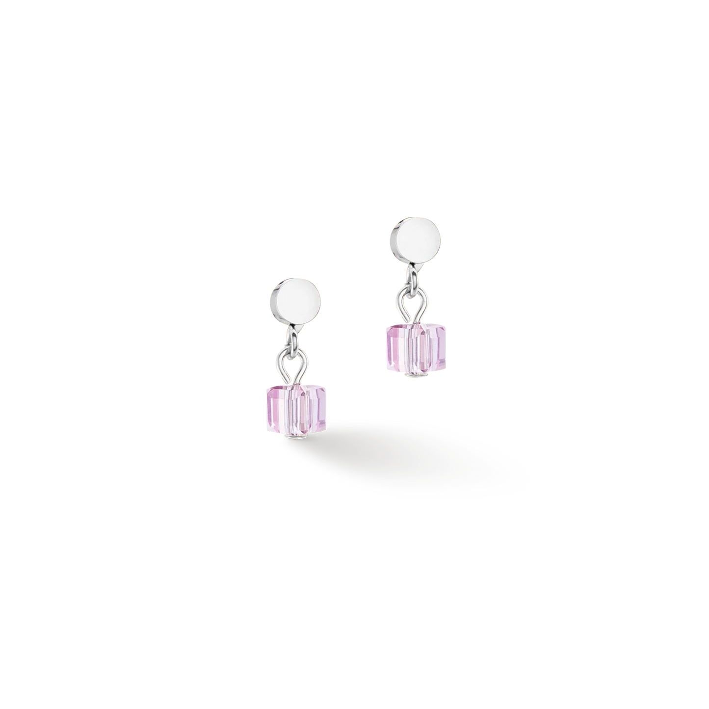 Coeur De Lion Joyful Rose Multi Colour Drop Earrings
