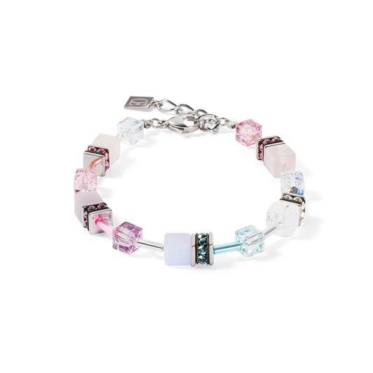 Coeur De Lion Iconic Precious Pink and Lilac Bracelet