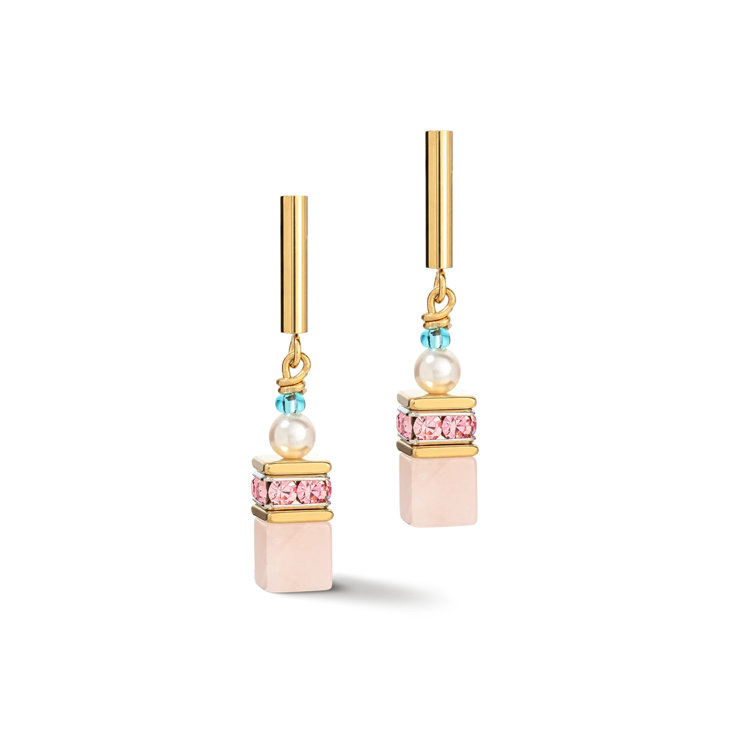 Coeur De Lion Fusion Pearl Drop Earrings