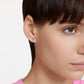 Swarovski Stilla Round Cut Purple Crystal Stud Earrings 5639135