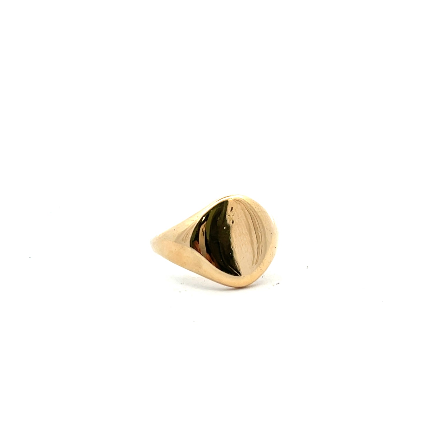 Pre-Owned 9ct Yellow Gold Gents Signet Ring Size W