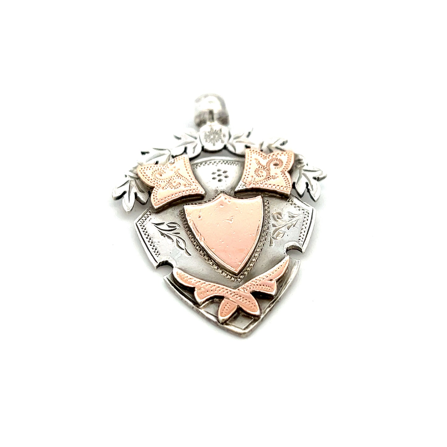 Pre-Owned Sterling Silver Watch Medal 1907