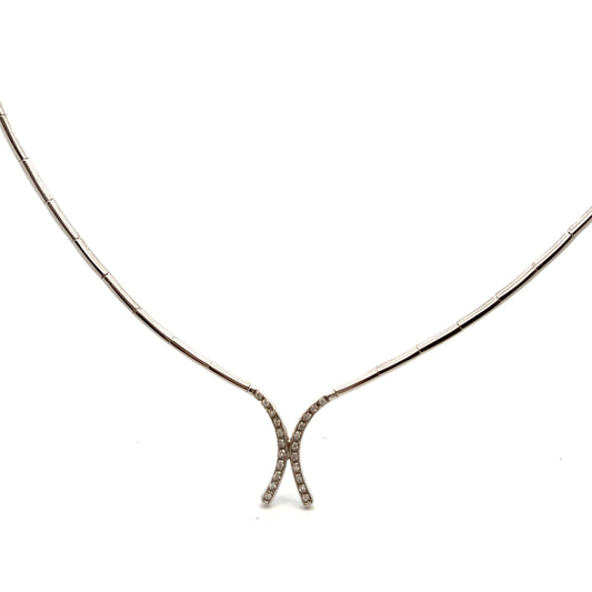 Pre-Owned Brilliant Cut Diamond Necklace