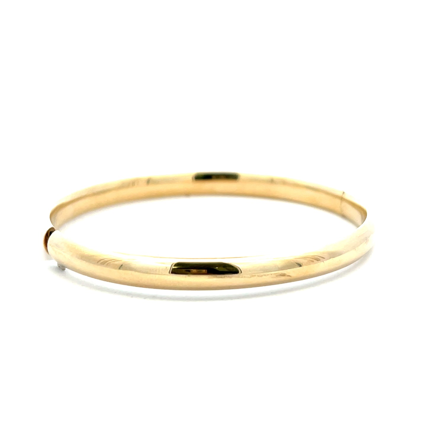 Pre-Owned 5.5mm Yellow Hinged Bangle