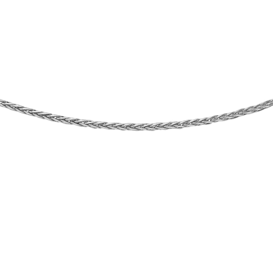 9ct Yellow Gold Diamond Cut Mini Spiga Chain 20"
