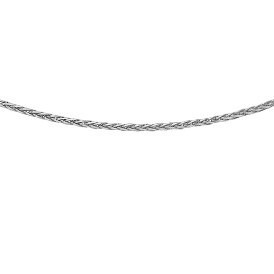 9ct Yellow Gold Diamond Cut Mini Spiga Chain 20"