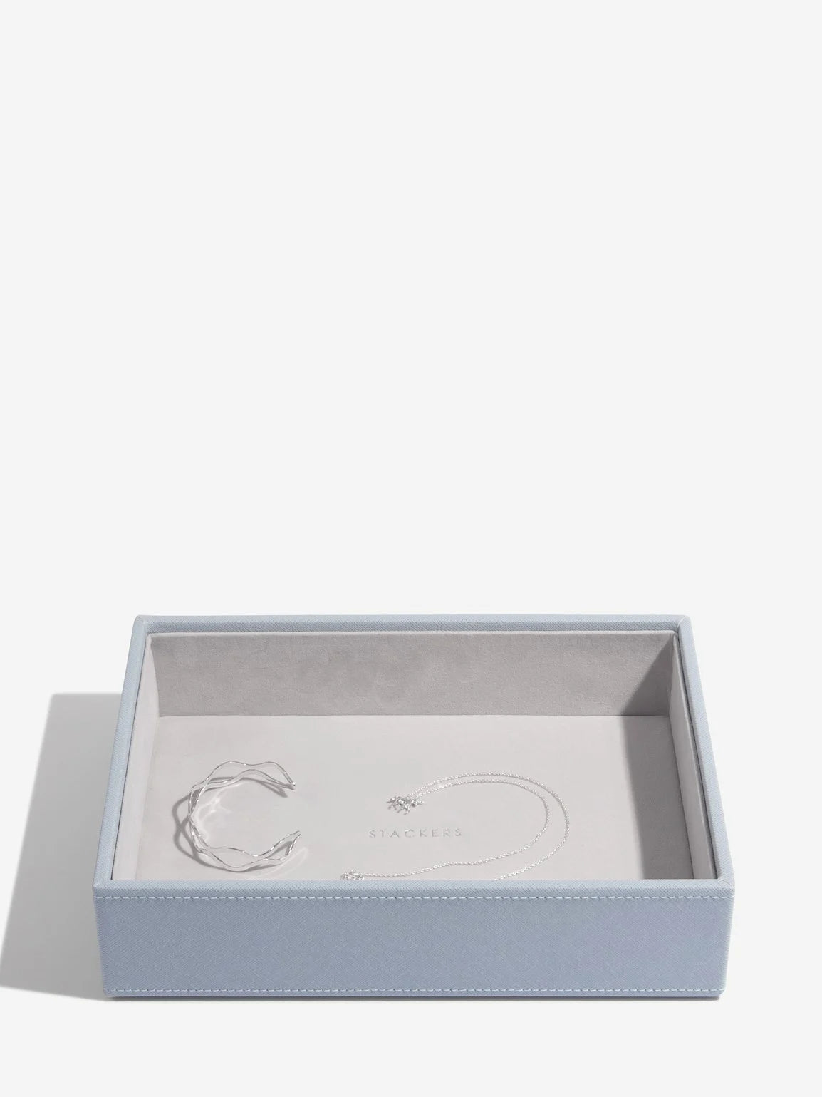 Stackers Dusky Blue Jewellery Box