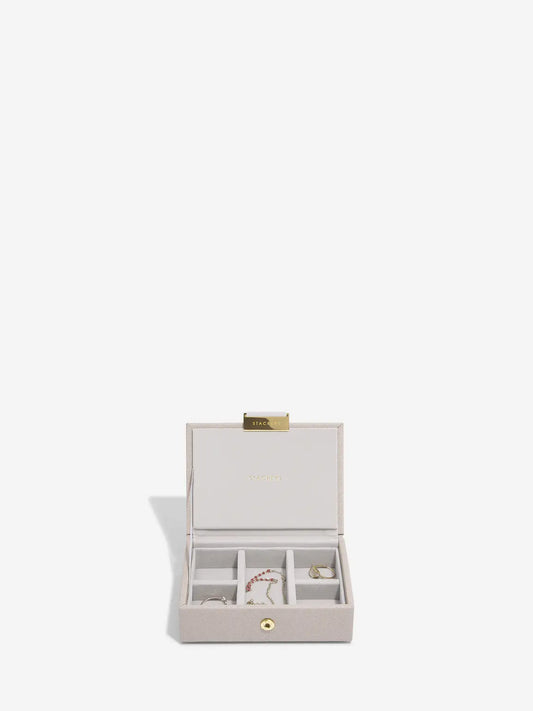 Stackers Micro Taupe Jewellery Box Set of 2