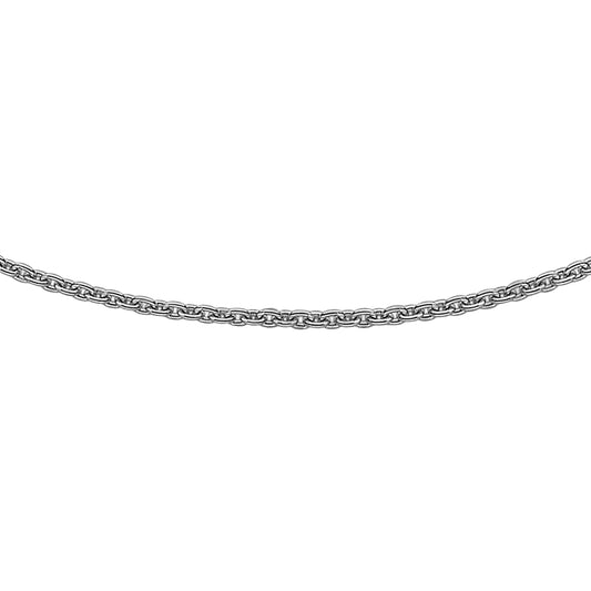 Platinum 20" Fine Trace Chain Platinum 0.9mm