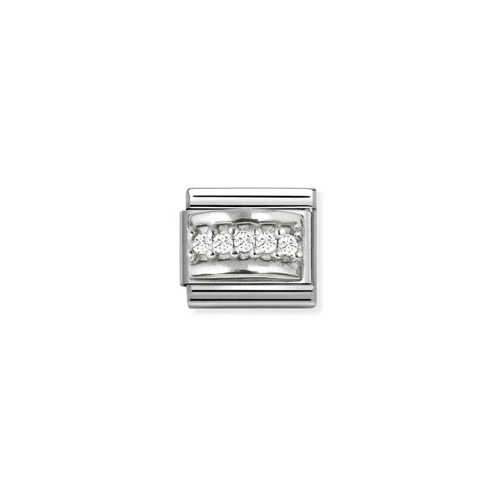 Nomination Composable Classic Cubic Zirconia Bar 330304/50