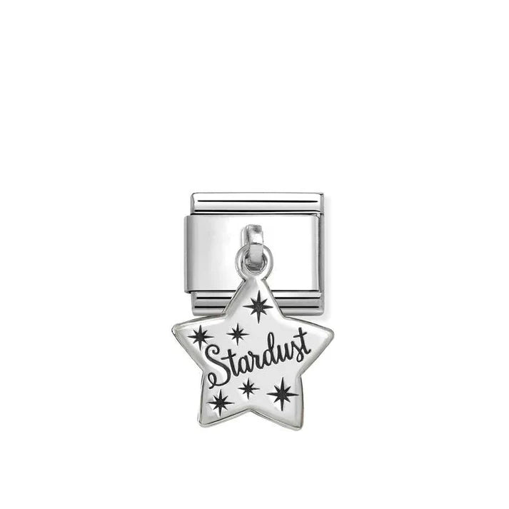 Nomination Composable Classic Stardust Star Dangly Charm 331811/15