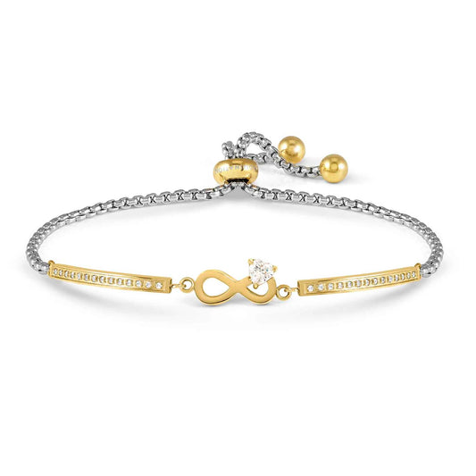 Nomination Milleluci Refined Yellow Gold PVD Infinity Bracelet 028021/024