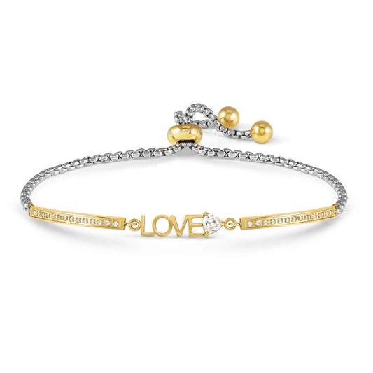 Nomination Milleluci Refined Yellow Gold Plated Love Bracelet 028024/001
