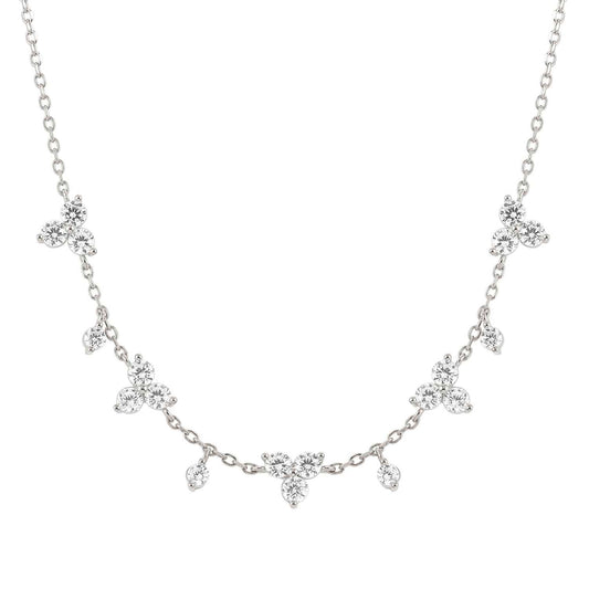 Nomination Life Bouquet Sterling Silver Cubic Zirconia Necklace 242507/010