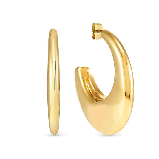 Nomination Ecclettica Medium Hoop Yellow Gold Plated 134319/012