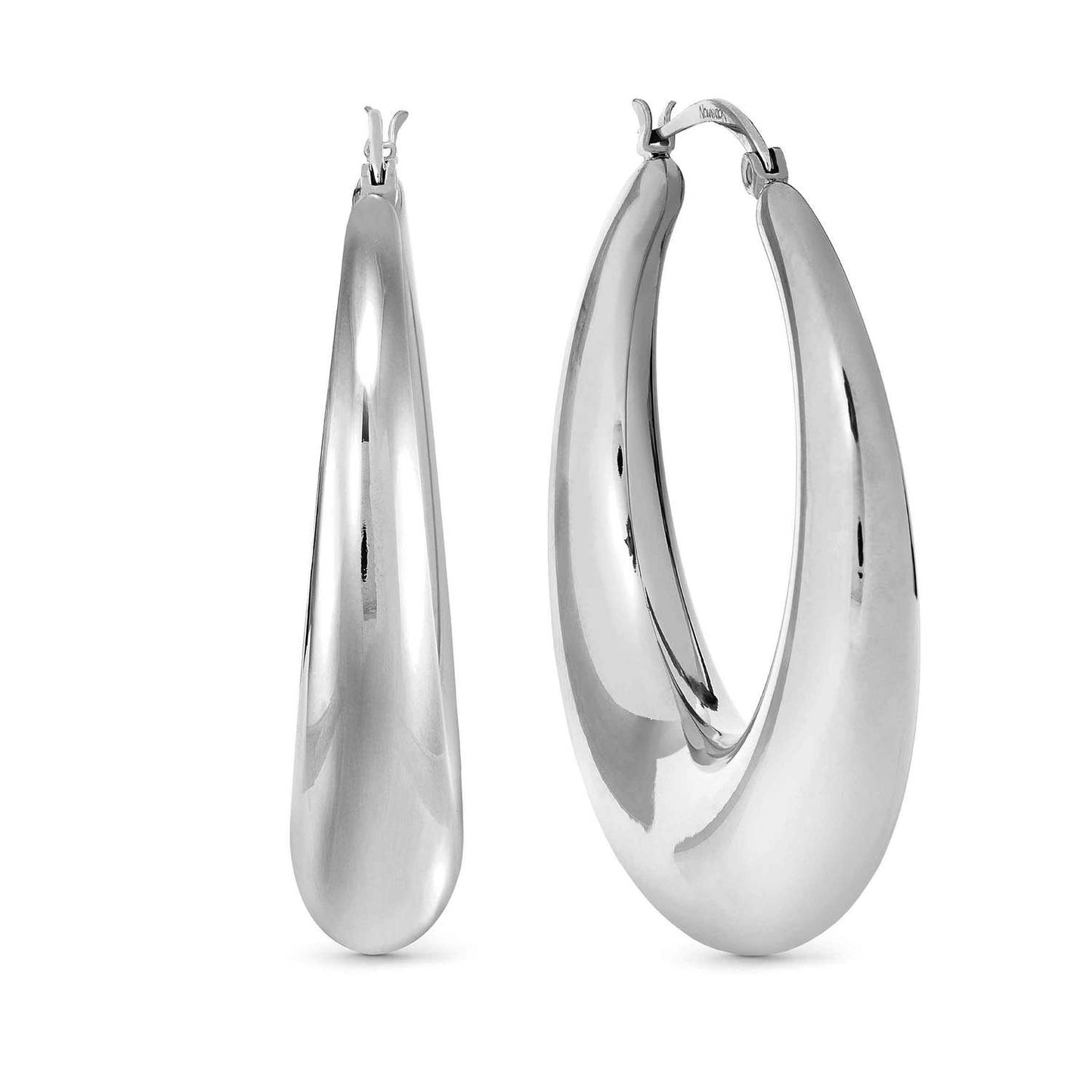 Nomination Ecclettica Large Stainless Steel Hoop Earrings 134320/001