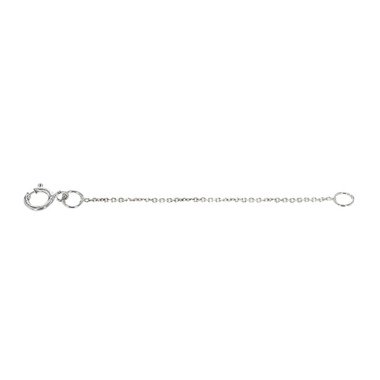 9ct White Gold Extension Chain