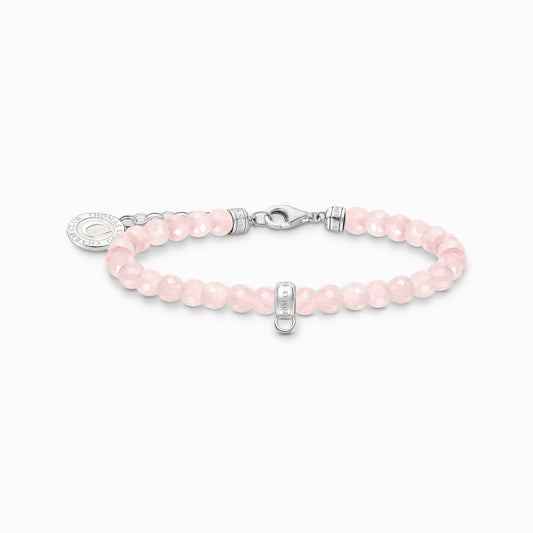 Thomas Sabo Charmista Rose Quartz Bracelet