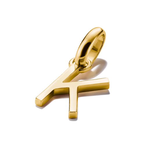 Thomas Sabo Connect Sterling Silver Gold Plated Initial K Charm CC1217-413-39