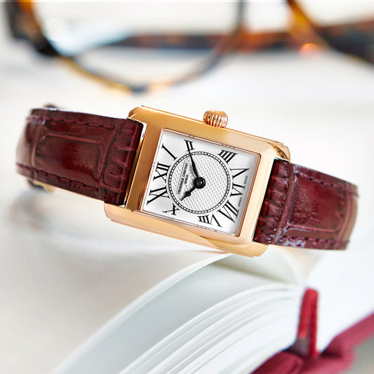 Frederique Constant Classic Carree 23mm Ladies Watch FC-200MC14