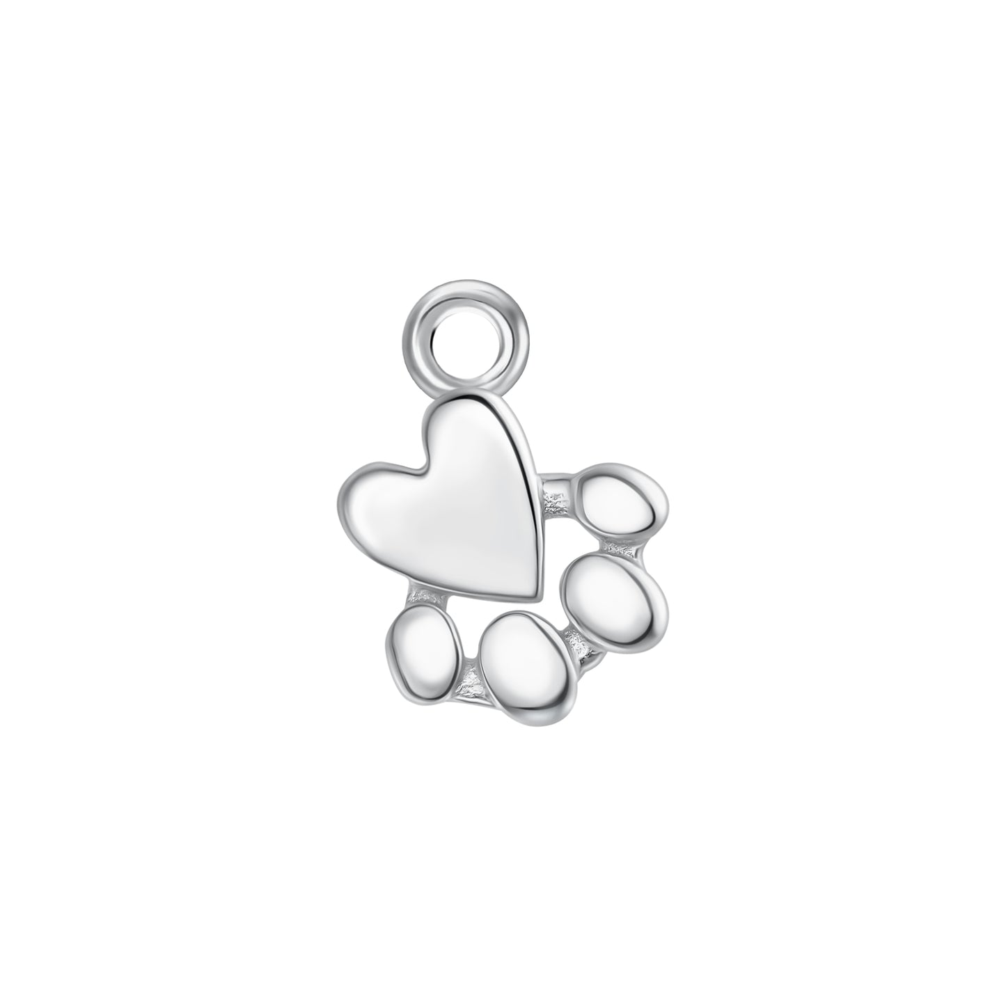 Sterling Silver Friend For Life Permanent Charm
