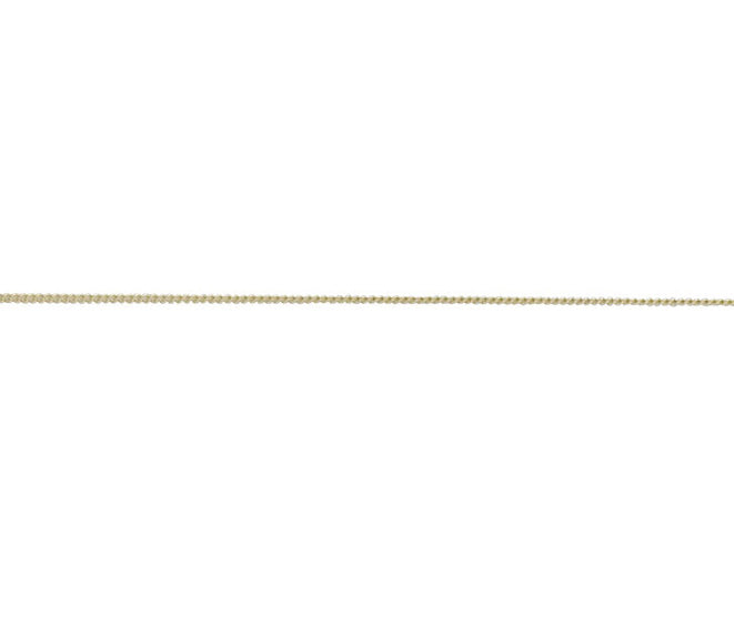 9ct Yellow Gold Fine Curb 16" Chain